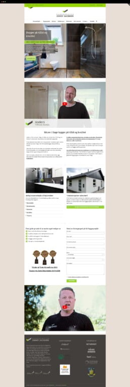 Murermester Jimmy Jacobsen Hjemmeside Desktop