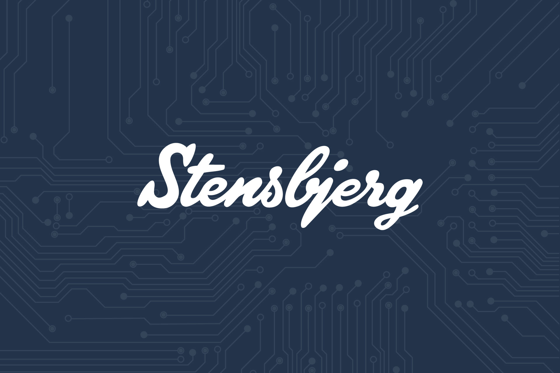 Case Stensbjerg Visuel identitet